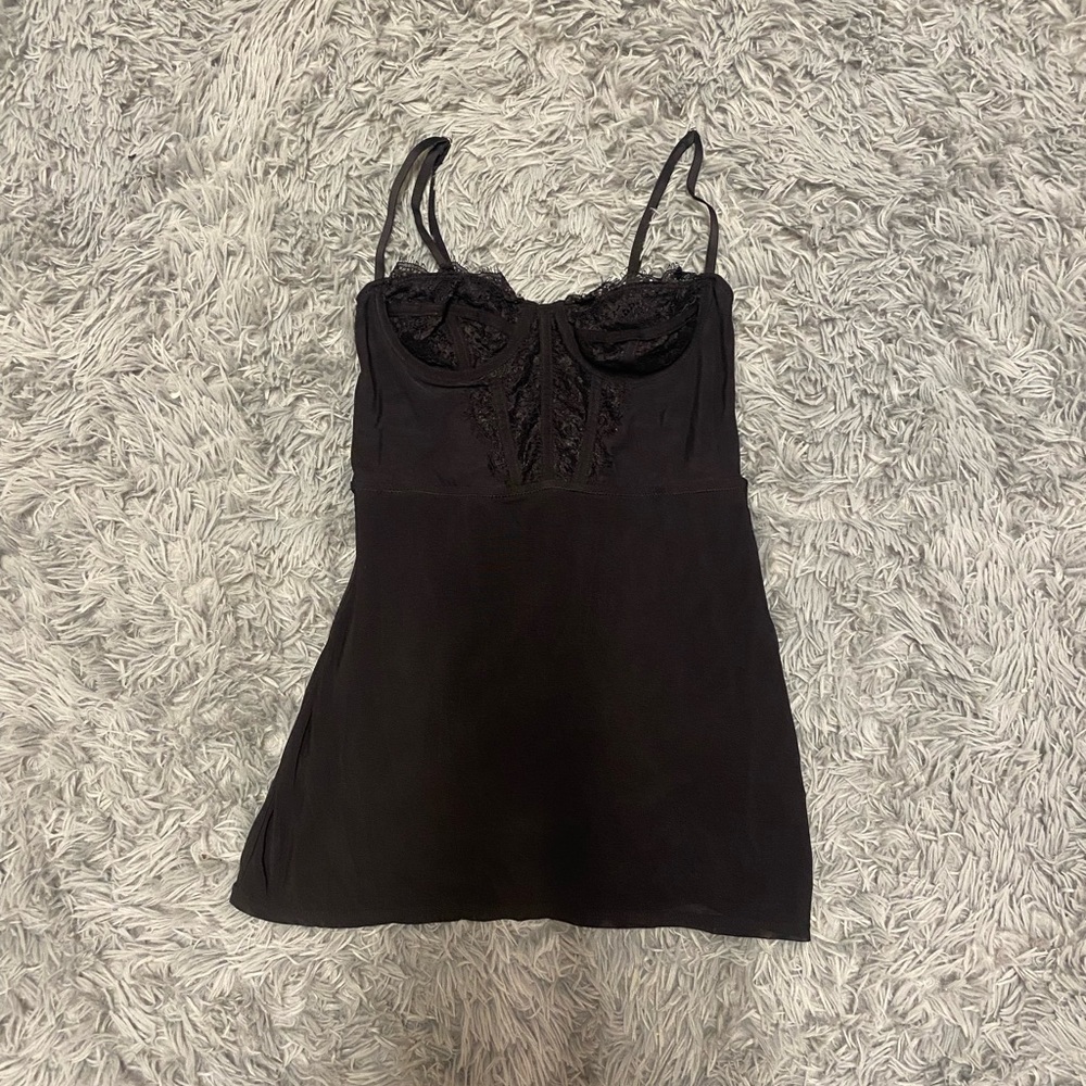 Urban Outfitters Black Corset Dress